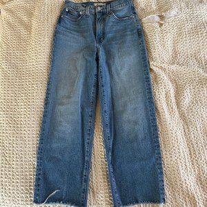 Madewell Perfect Vintage Wide-Leg Crop Jean, 25 Petite
